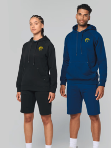 Sweat-shirt à capuche unisexe